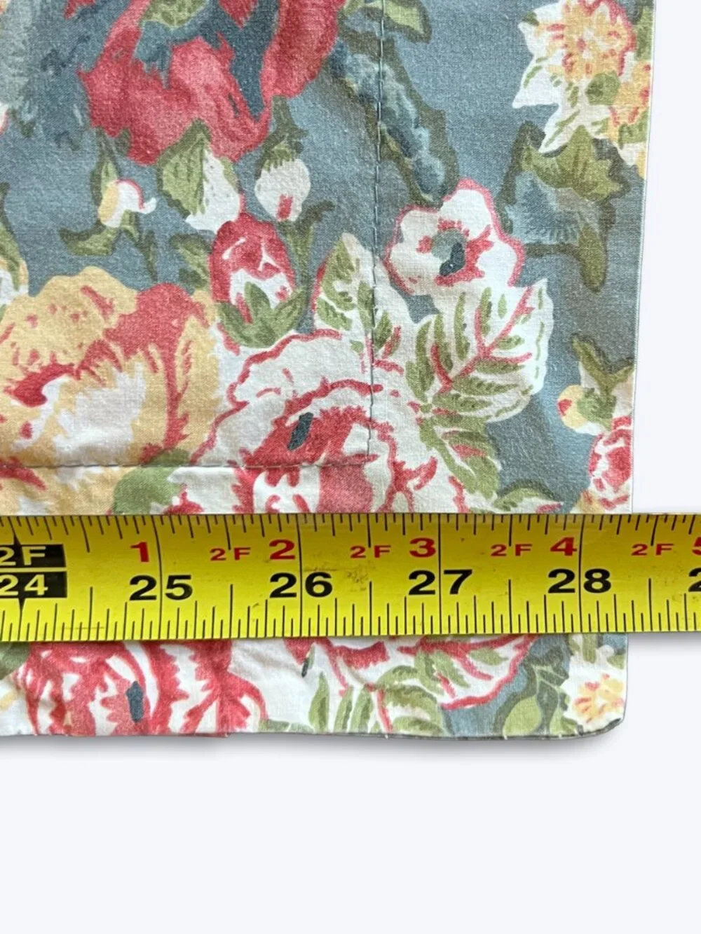 Vtg Pottery Barn Audrey Floral Standard Pillow Shams Pair 2010 English Country
